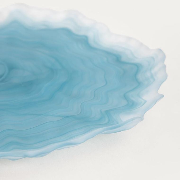 Homla, Turina, taca dekoracyjna, z efektem wody, 27-27-2 cm