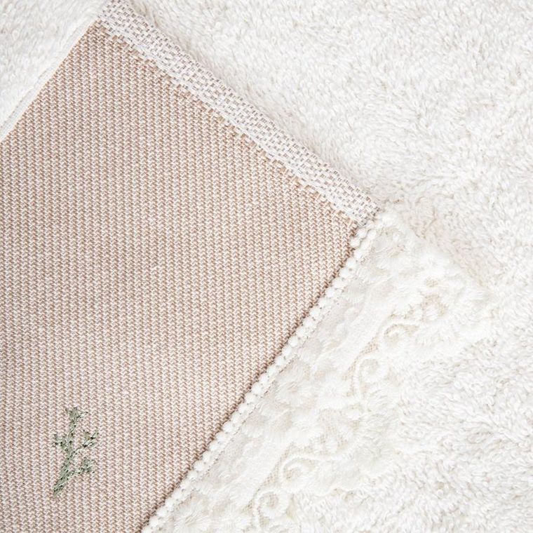 Homla, Velia, ręcznik z ozdobnym haftem, 50-90 cm, 771149