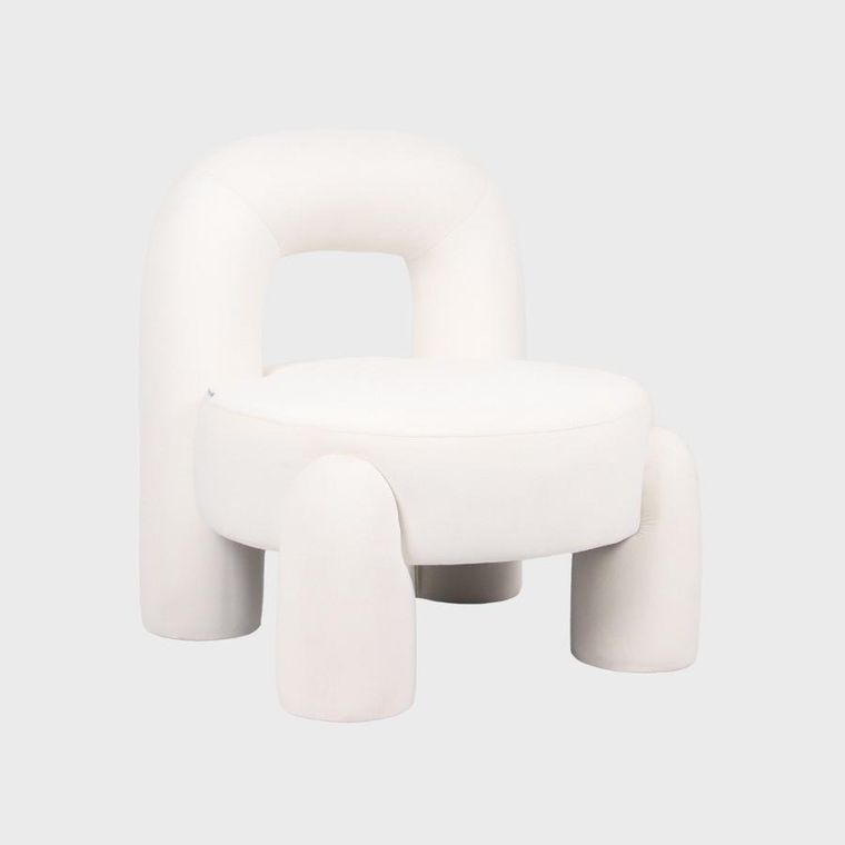 Homla, Viggo, fotel, ecru, 73-69-80 cm