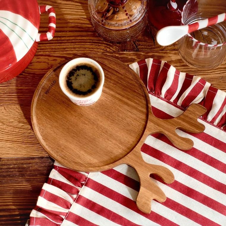 Homla, Xmas Mooka, deska do serwowania, renifer, 26-18 cm