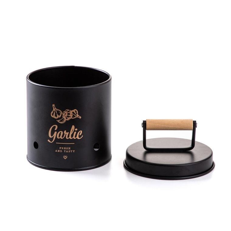 Homla, Yennis, pojemnik na czosnek czarny, 12-11 cm