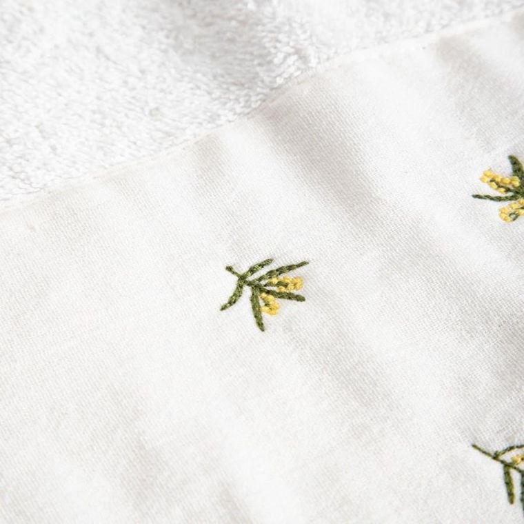 Homla, York, ręcznik, z ozdobnym haftem, 50-90 cm