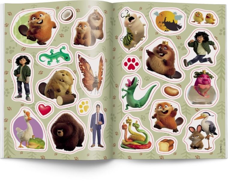 Hopnięci. Kolorowanka z naklejkami