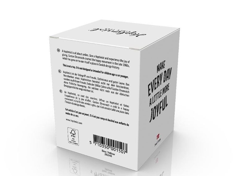 Hoptimist, Bee, figurka, yellow, 26246