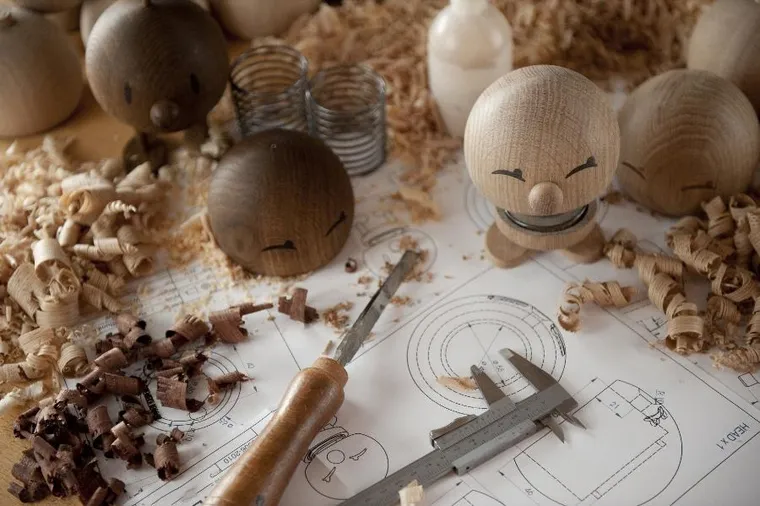 Hoptimist, Bimble, figurka, rozmiar L, Oak