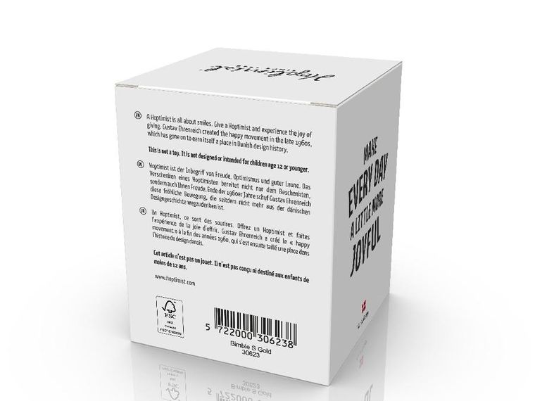 Hoptimist, Bimble, figurka, rozmiar S, gold 30623