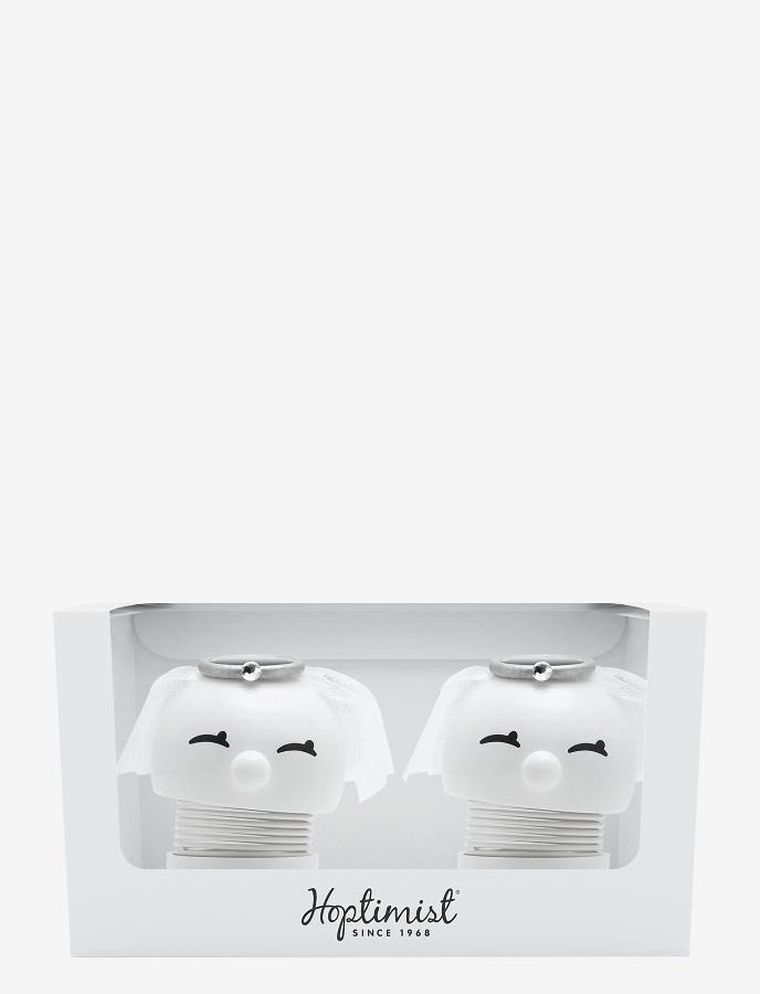 Hoptimist, Bride & Bride, figurki, białe, 2 szt.