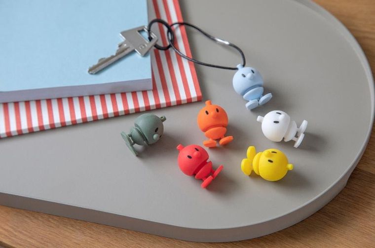 Hoptimist, Bumble, brelok na klucze, czerwony