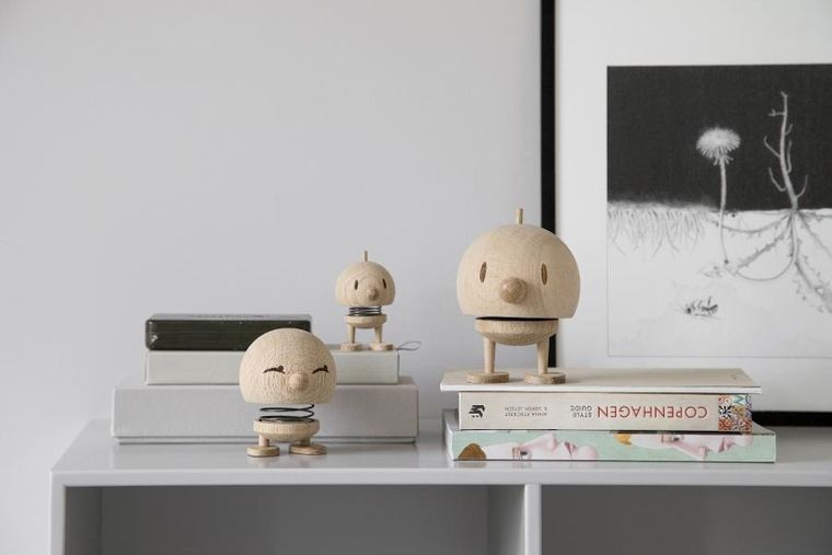 Hoptimist, Bumble, figurka, surowy dąb, rozmiar S