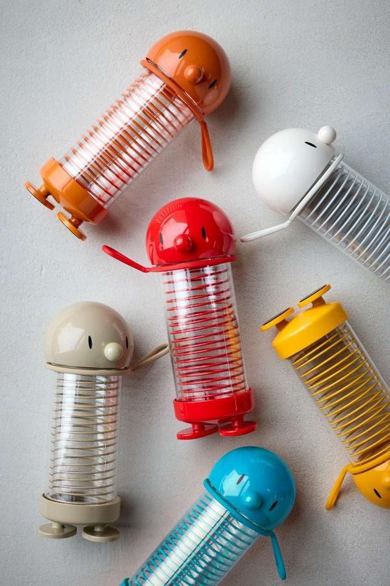 Hoptimist, butelka na wodę, żółta, 400 ml