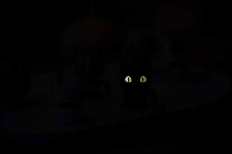 Hoptimist, Cat XS, figurka, czarna