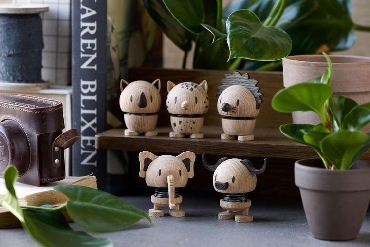 Hoptimist, Elephant S, figurka, dębowa