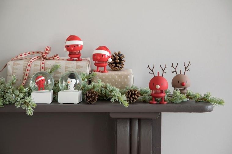 Hoptimist, figurka, Santa Bimble S, czerwony