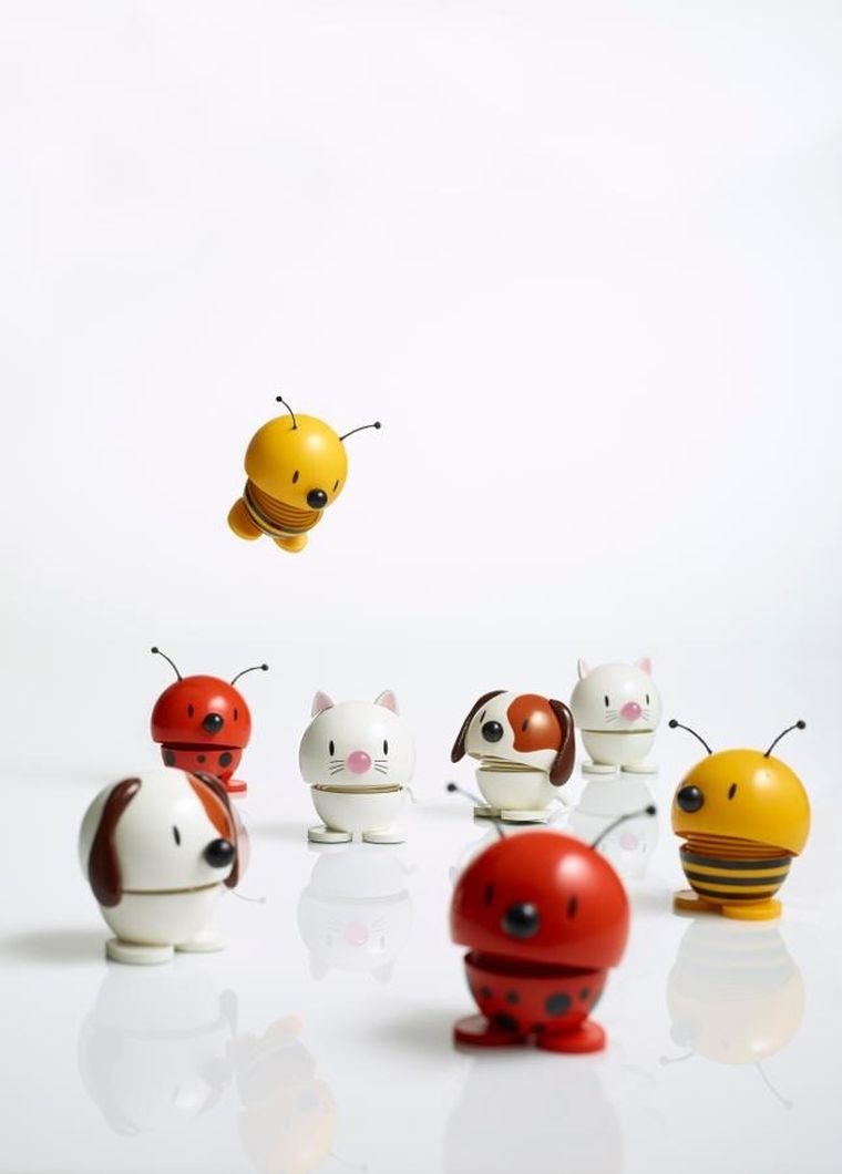 Hoptimist, Ladybird, figurka, red