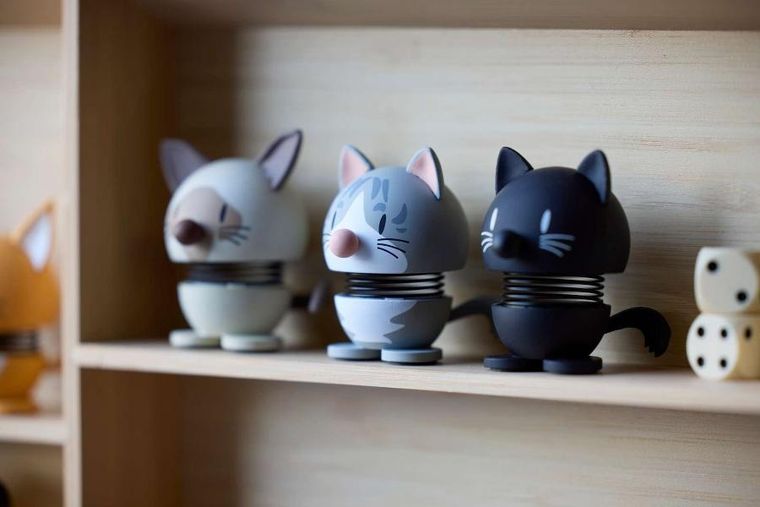 Hoptimist, Siamese XS, figurka, beżowa