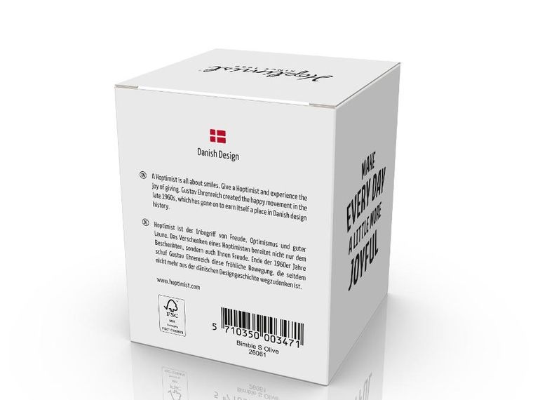 Hoptimist, Soft Bimble S, figurka, Oliven