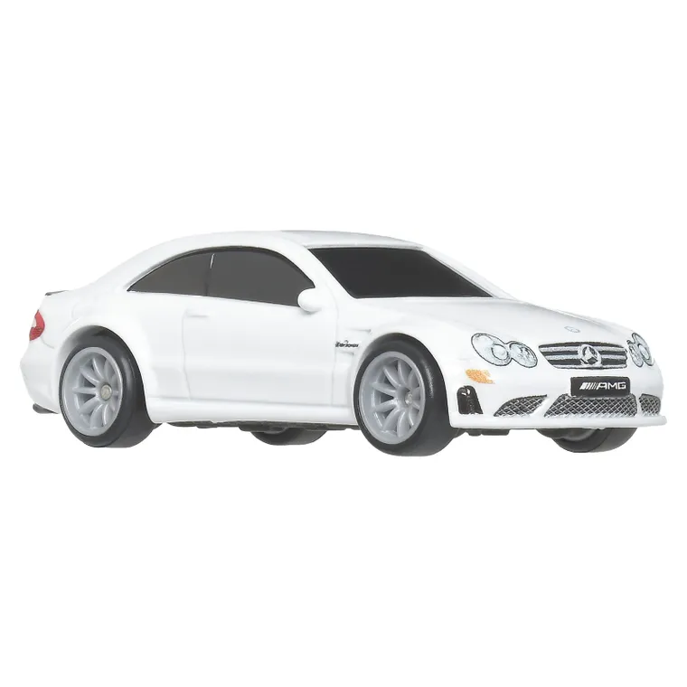 Hot Wheels, Kultowe auta, 2008 Mercedes-Benz CLK 63 AMG Black Series, pojazd, 1:64, JKF29
