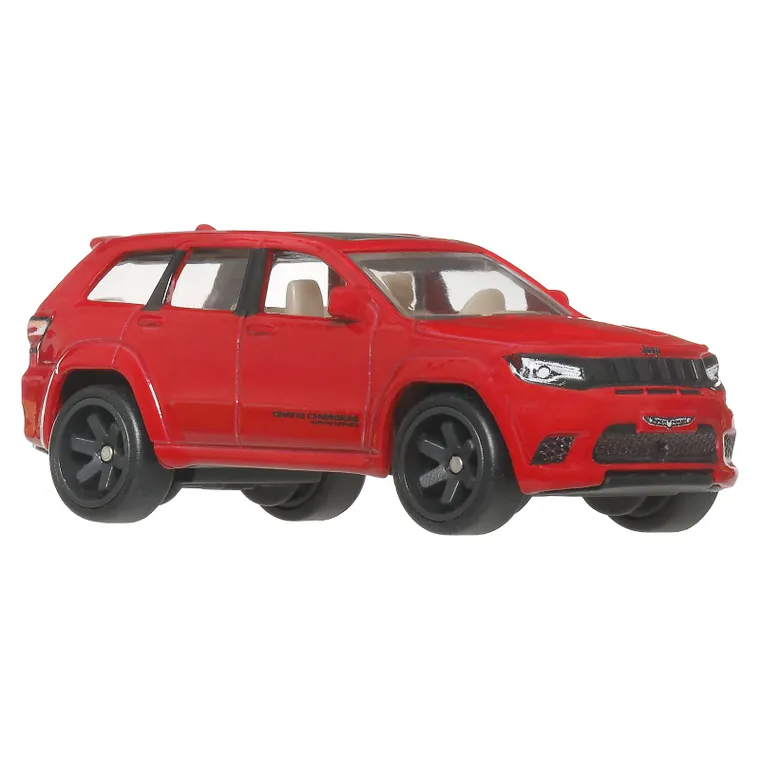 Hot Wheels, Kultowe auta, 2019 Jeep Grand Cherokee Trackhawk, pojazd, 1:64, JKF28