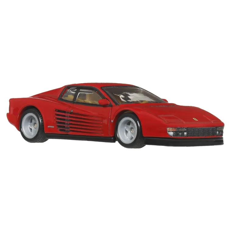 Hot Wheels, Kultowe auta, Ferrari Testarossa, pojazd, 1:64, JKF00