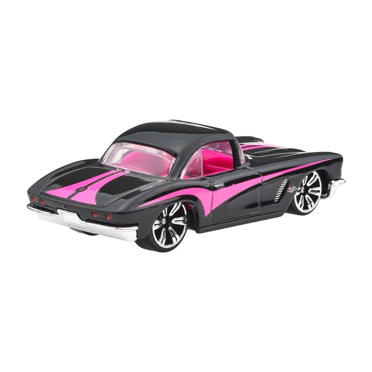Hot Wheels, Neon Speeders, '62 Corvette, pojazd, 1:64, JKX95