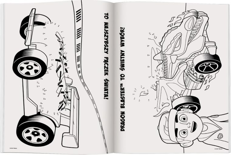 Hot Wheels. Połącz kropki