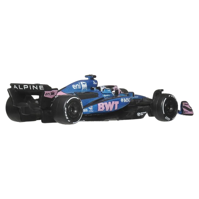 Hot Wheels, Premium, Formuła 1, BWT Alpine Formula One Team (#10), samochodzik, skala 1:64, JKD82