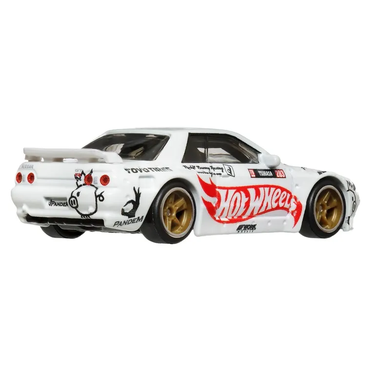 Hot Wheels, Premium, Kultowe auta, Nissan Skyline GT-R (R32) Pandem, pojazd, 1:64, HRV68