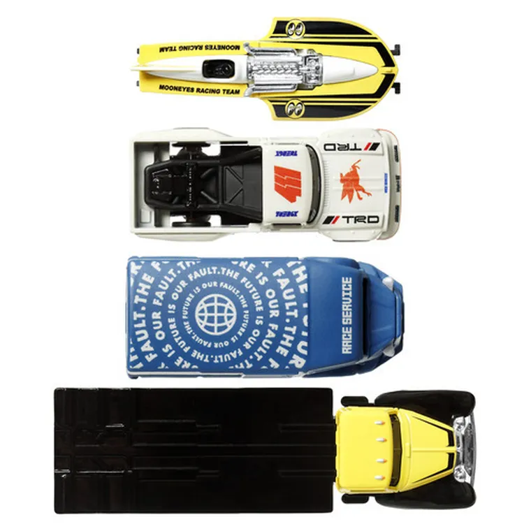 Hot Wheels, Premium, Real Riders, wielopak pojazdów, skala 1:64, HRT51