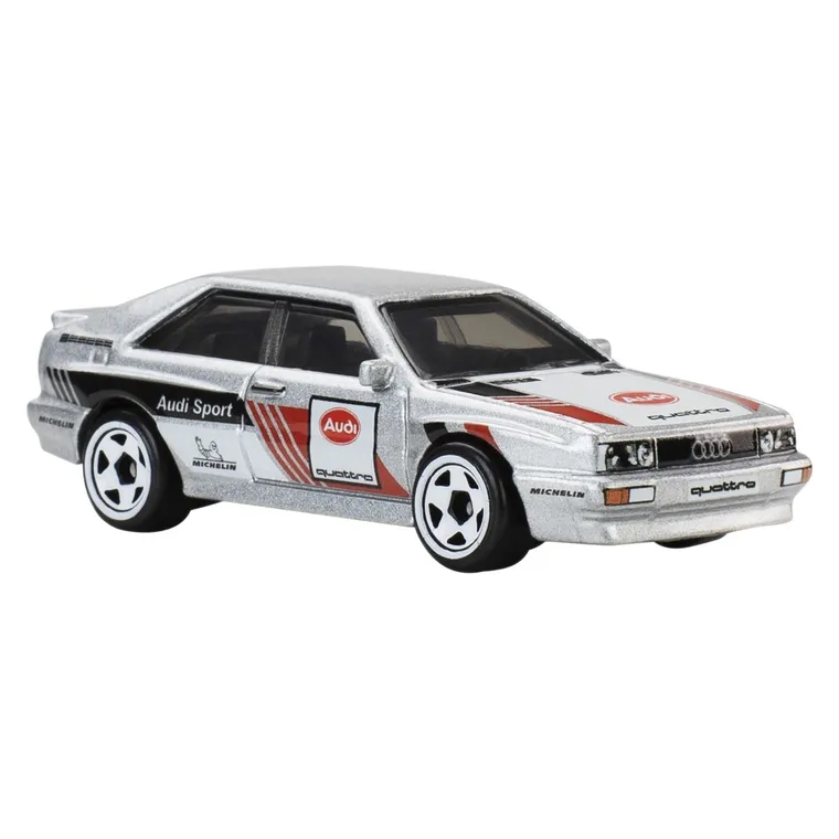 Hot Wheels, Silver Series, Rally Racers, '87 Audi Quattro, pojazd, JKX61