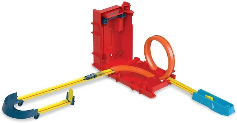 Hot Wheels, Track Builder, Kanister, zestaw kaskaderski w pudełku