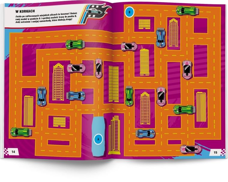 Hot Wheels. Wyścig przez kontynent + auto