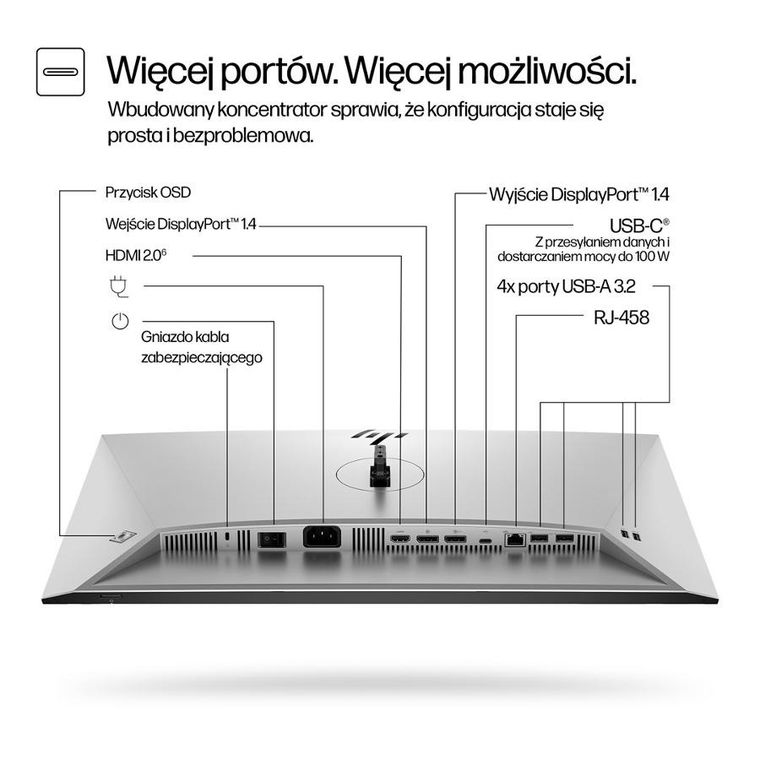 HP, monitor, LED, 24”, S7 Pro, 724pu, 8Y2F7AA, 100 Hz