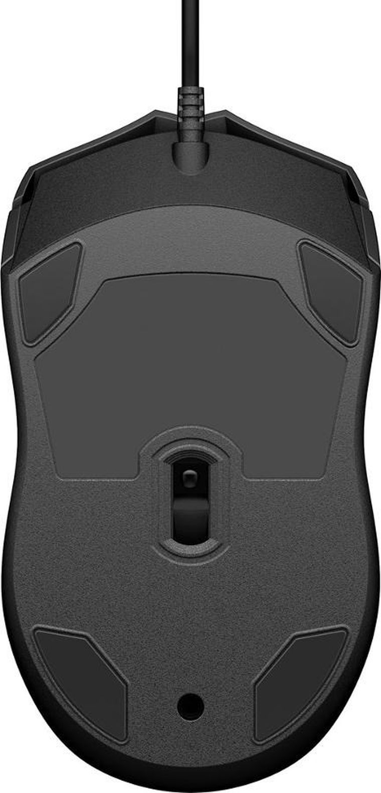 HP, Mysz Wired Mouse 100 Przewodowa, czarna 6vy96aa