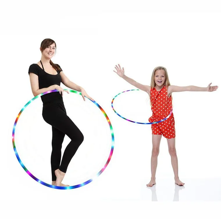 Hula Hop, świecące, LED, 60 cm