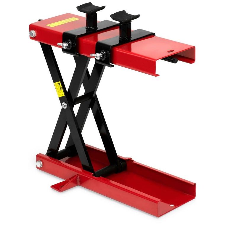 Humberg, podnośnik motocyklowy, czarno-czerwony