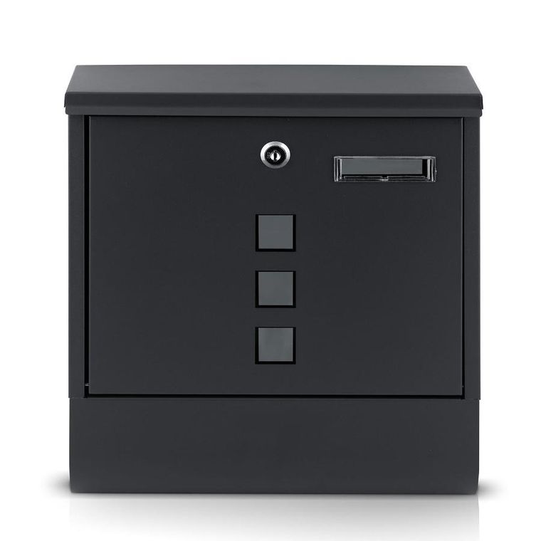 Humberg, skrzynka na listy, antracyt, 34-30,5-10 cm, HM-861