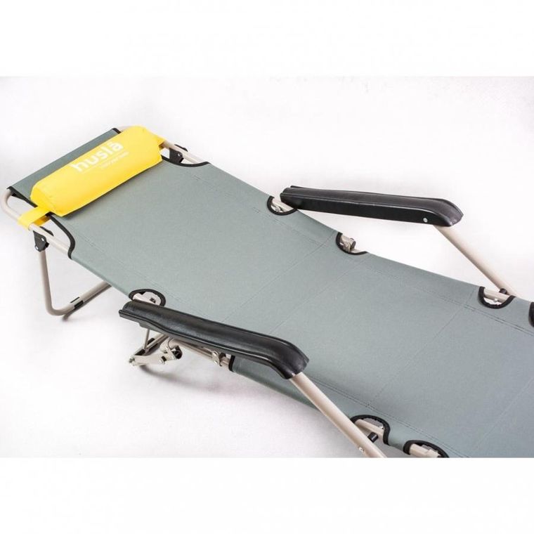 Husla, leżak składany, plażowy, ogrodowy, huse, 73920