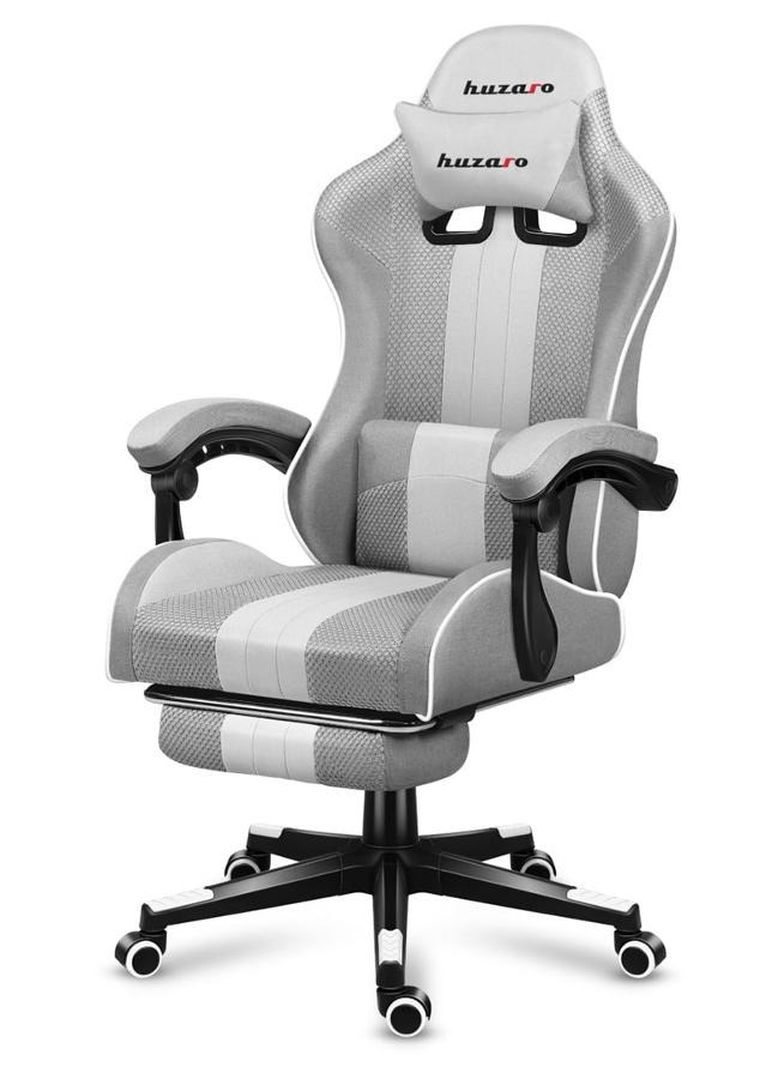 Huzaro, Force 4.7, fotel gamingowy, White Mesh