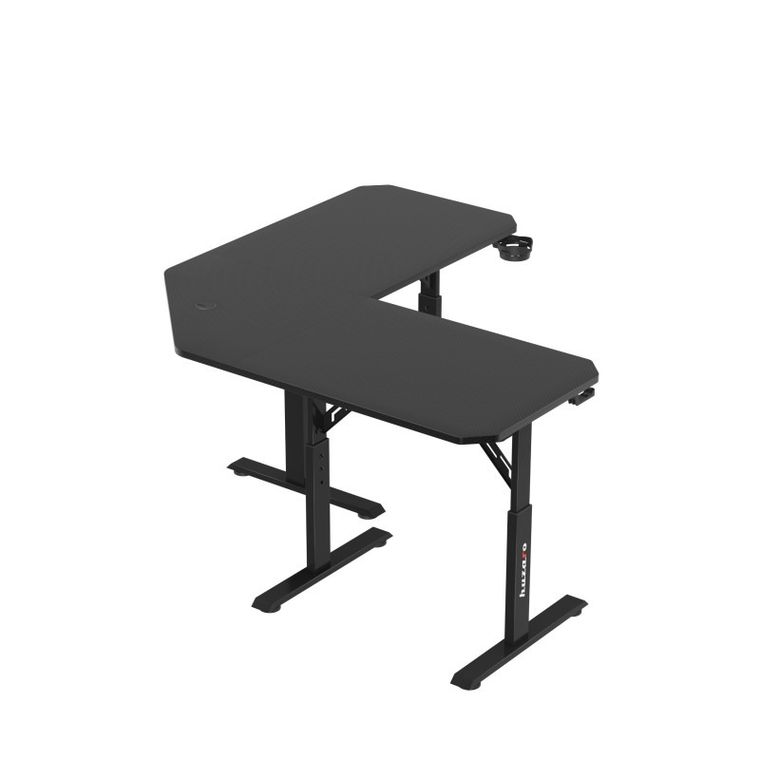 Huzaro, Hero 7.3 Black, biurko gamingowe z regulacją wysokości