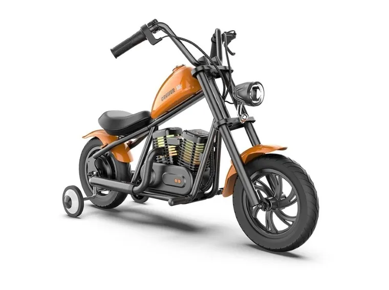 Hyper Gogo, Cruiser 12 Plus, motocykl elektryczny, pomarańczowy