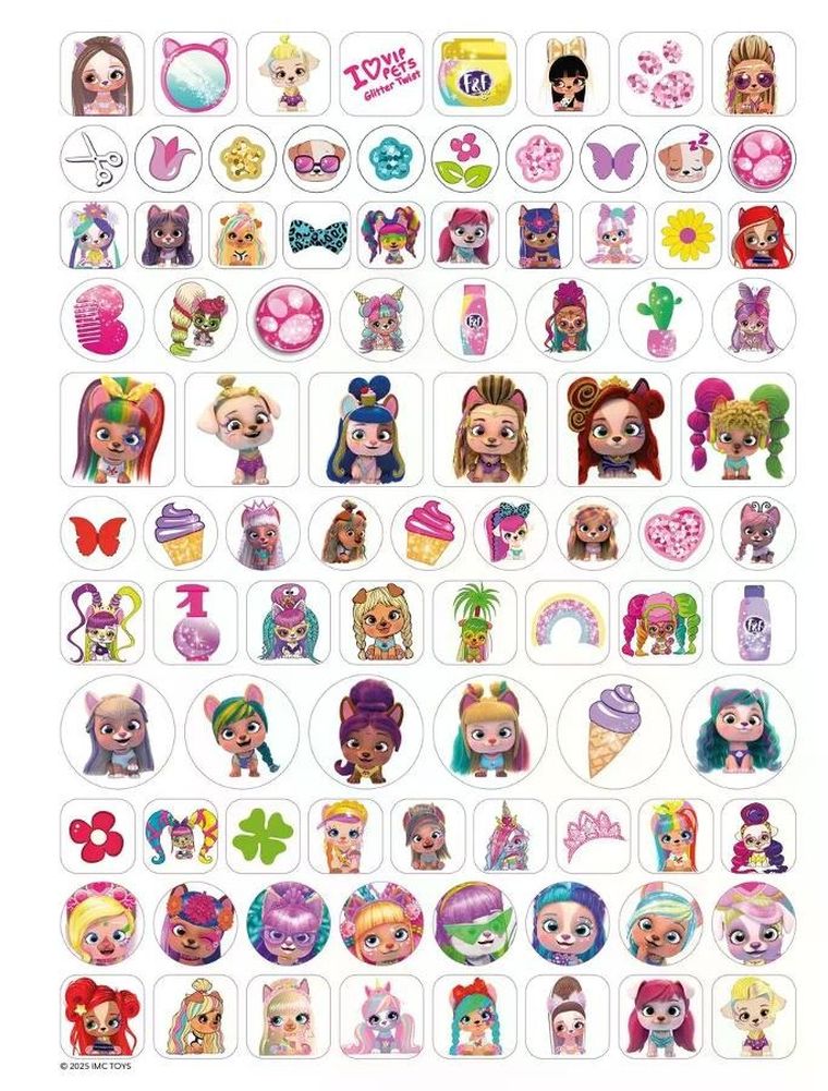 I love VIP Pets. 1000 naklejek