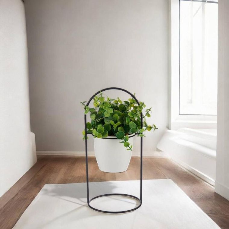 Ibergarden, sztuczny kwiat w doniczce na metalowej podstawce, średnica 21-30 cm