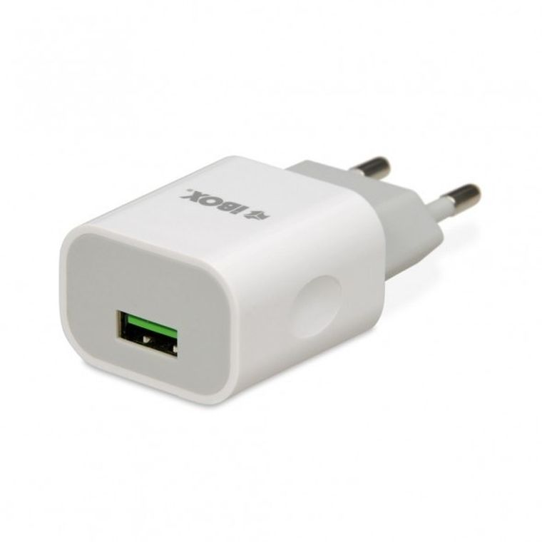 iBox, ładowarka sieciowa, C-35 1a White Iluc35w, USB, biały