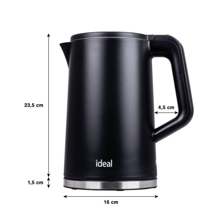Ideal, czajnik, 1500W, 1,7l