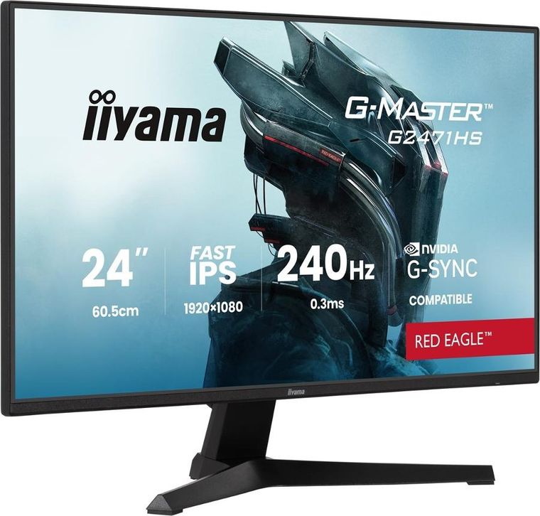 Iiyama, monitor, LED Fast IPS 23,8", G2471HS-B1, Red Eagle, 240Hz
