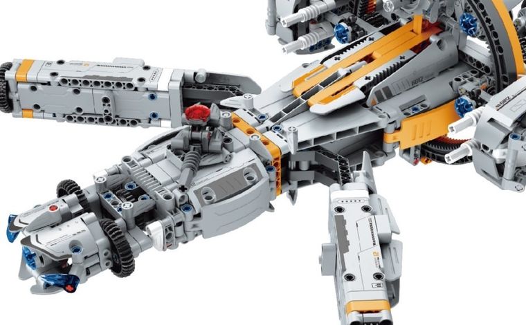 iM.Master, gwiezdny statek, klocki, 955 elementów