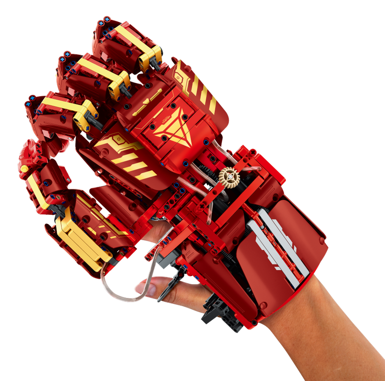 iM.Master, Nano ręka czerwona, klocki, 1329 elementów