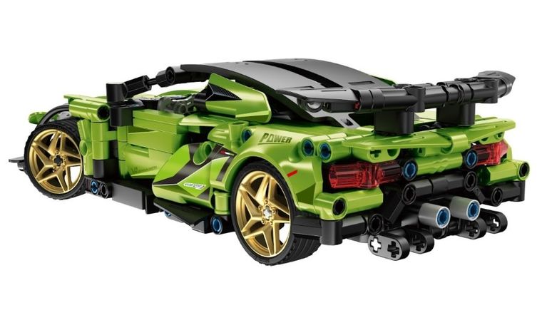 iM.Master, RC wyścigówka lime, klocki, 429 elementów