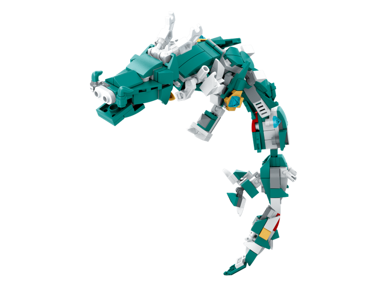 iM.Master, robot/smok niebieski 2w1, klocki, 357 elementów