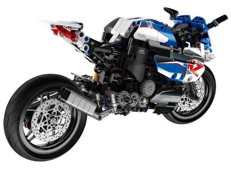 iM.Master, ścigacz niebieski, klocki, 542 elementy